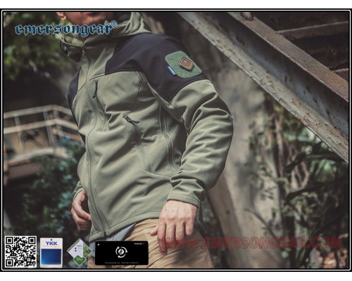 Куртка BlueLabel Fierce Capture Triple Tech Jacket Olive