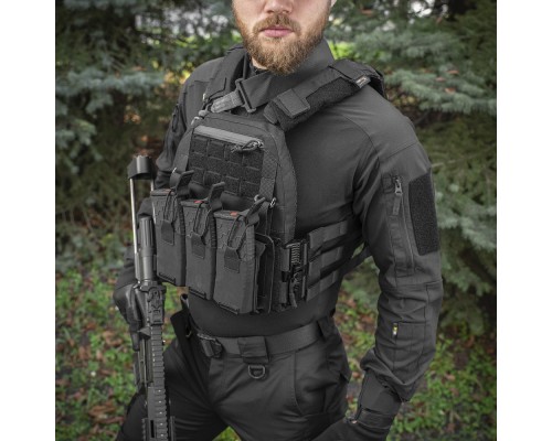 M-TAC ПЛИТОНОСКА CUIRASS QRS GEN.II BLACK