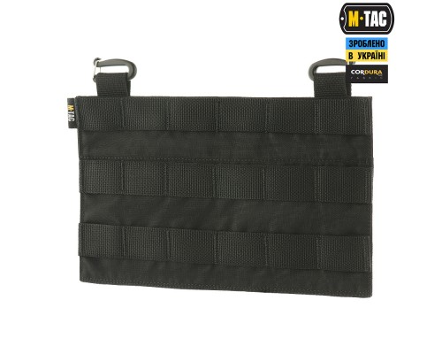 M-TAC ПЕРЕДНЯЯ ПАНЕЛЬ ДЛЯ ПЛИТОНОСКИ CUIRASS QRS BLACK