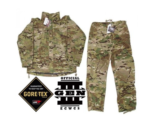 Комплект от дождя куртка и штаны ECWCS Gen III Level 6 Gore-Tex PACLITE - Multicam
