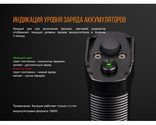 Фонарь ручной Fenix TK35 2018 CREE XHP35 HI neutral white LED