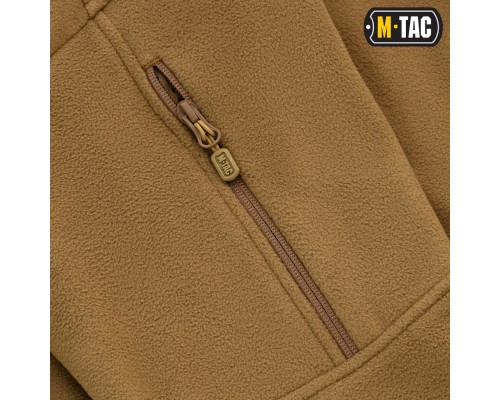 M-TAC КОФТА RIDER WINDBLOCK FLEECE DARK COYOTE