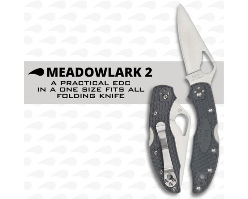 Складной нож Spyderco Byrd Meadowlark 2 Lightweight Knife