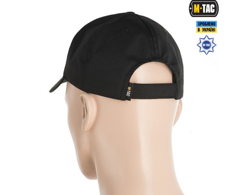 M-TAC БЕЙСБОЛКА ELITE FLEX РИП-СТОП BLACK