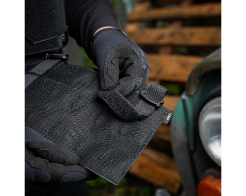 M-TAC ПЕРЕДНЯЯ ПАНЕЛЬ ДЛЯ ПЛИТОНОСКИ CUIRASS QRS BLACK