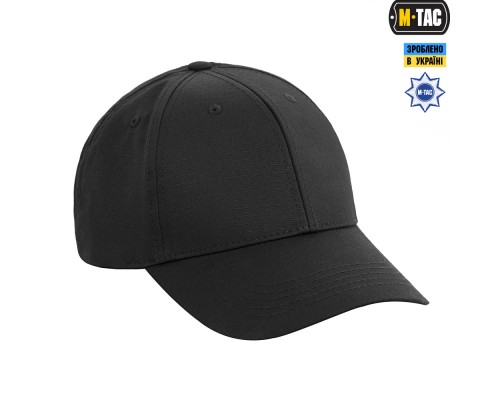 M-TAC БЕЙСБОЛКА ELITE FLEX РИП-СТОП BLACK