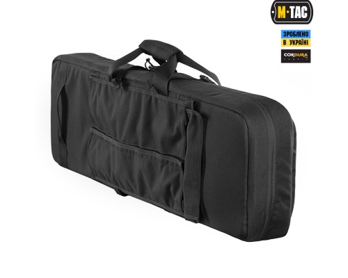 M-TAC ЧЕХОЛ ДЛЯ ОРУЖИЯ ELITE 100 СМ. (2 ОТДЕЛЕНИЯ) С ЛЯМКАМИ BLACK