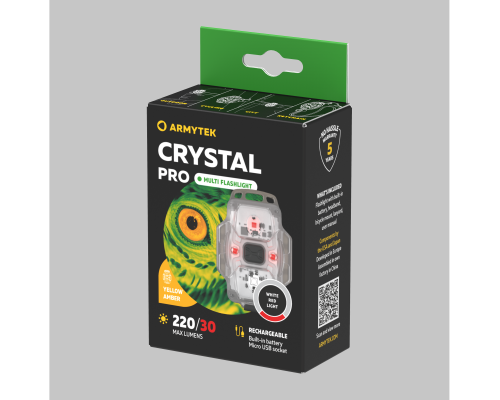 Фонарь ARMYTEK CRYSTAL PRO YELLOW