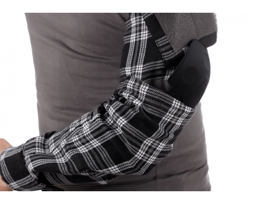 Боевая рубашка InvaderGear Flannel Combat Shirt Black