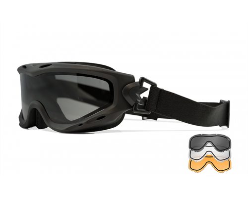Маска WILEY X SPEAR DUAL LENS - 3 Lenses Grey/Clear/Light Rust