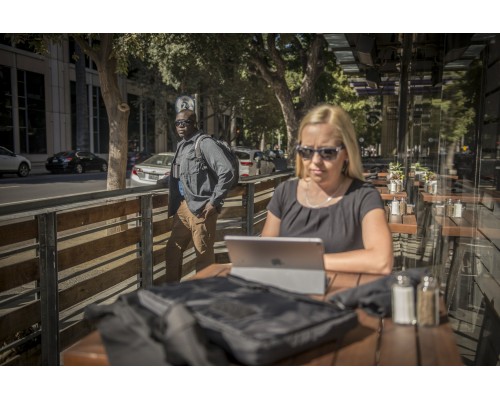 Сумка Laptop Briefcase - Nylon - Black