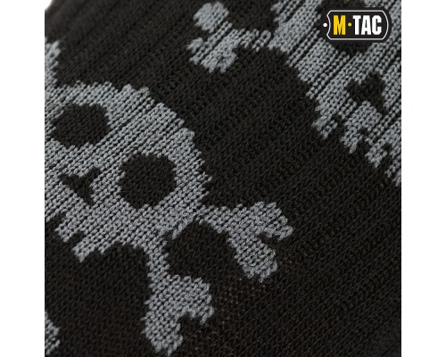M-TAC НОСКИ ЛЕГКИЕ MK.3 PIRATE SKULL BLACK