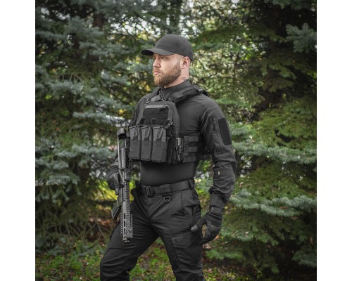 M-TAC ПЛИТОНОСКА CUIRASS QRS GEN.II BLACK