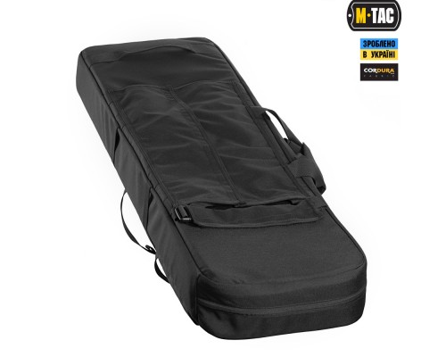 M-TAC ЧЕХОЛ ДЛЯ ОРУЖИЯ ELITE 100 СМ. (2 ОТДЕЛЕНИЯ) С ЛЯМКАМИ BLACK