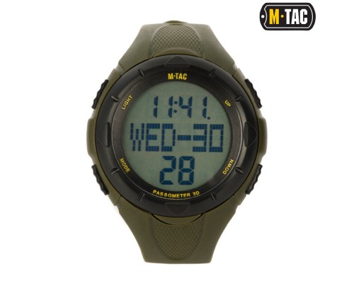 M-TAC ЧАСЫ ТАКТИЧЕСКИЕ С ШАГОМЕРОМ ОЛИВА
