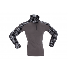 Боевая рубашка InvaderGear Flannel Combat Shirt Black