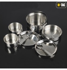 M-TAC НАБОР ПОСУДЫ ТУРИСТИЧЕСКИЙ НА 2 ПЕРСОНЫ НЕРЖ.