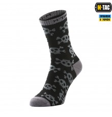 M-TAC НОСКИ ЛЕГКИЕ MK.3 PIRATE SKULL BLACK