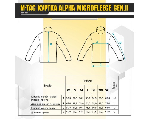 M-TAC КУРТКА ALPHA MICROFLEECE GEN.II DARK NAVY BLUE