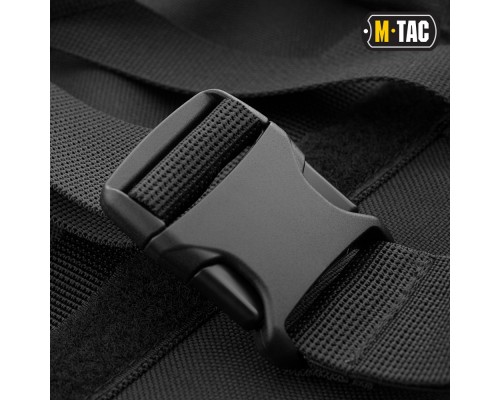 M-TAC ЧЕХОЛ ДЛЯ ОРУЖИЯ ELITE 100 СМ. (2 ОТДЕЛЕНИЯ) С ЛЯМКАМИ BLACK