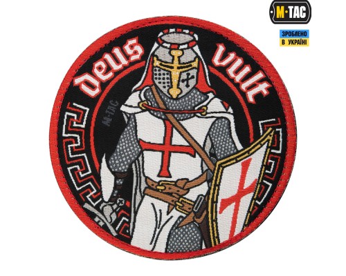 M-TAC НАШИВКА DEUS VULT (ЖАККАРД)