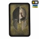 M-TAC НАШИВКА SPARTAN HELMET RANGER GREEN/BLACK