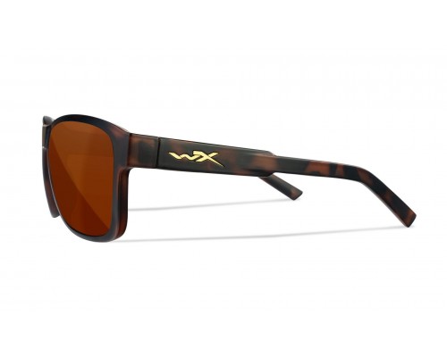 Очки WILEY X TREK - CAPTIVATE™ Polarized Copper / Matte Havana Brown