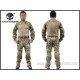 Тактическая рубашка EmersonGear Arc Style LEAF Talos LT Halfshell Multicam