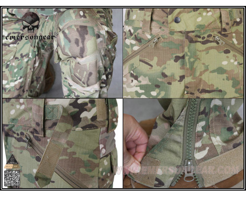 Комплект униформы EmersonGear All-Weather Tactical Suit&Pants Milticam