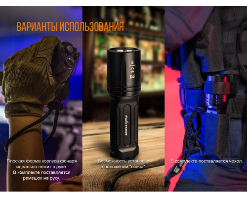 Фонарь ручной Fenix TK35UE 2018 Cree XHP70 HI