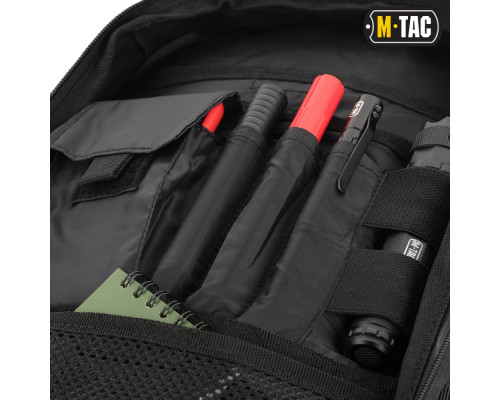 M-TAC РЮКЗАК URBAN LINE CHARGER HEXAGON PACK BLACK