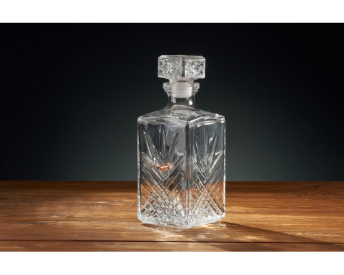 Набор 3 стакана виски и графин "Хрусталь"