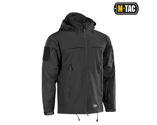 M-TAC КУРТКА SOFT SHELL POLICE BLACK