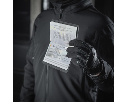 M-TAC ОБЛОЖКА ДЛЯ ПАСПОРТА BLACK