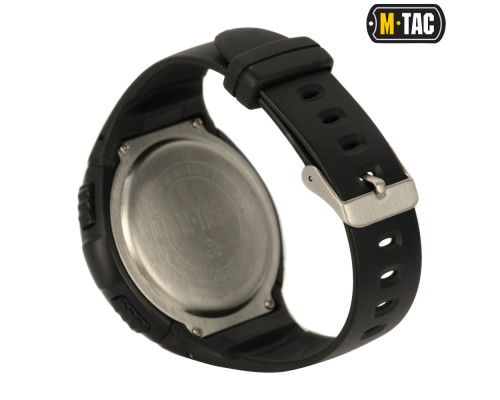 M-TAC ЧАСЫ ТАКТИЧЕСКИЕ С ШАГОМЕРОМ ЧЕРНЫЕ