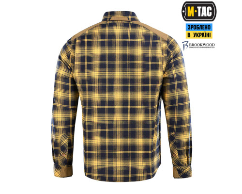 M-TAC РУБАШКА REDNECK SHIRT NAVY BLUE/YELLOW