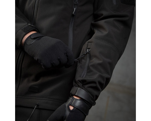 M-TAC КУРТКА SOFT SHELL POLICE BLACK