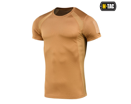 M-TAC ФУТБОЛКА ПОТООТВОДЯЩАЯ ATHLETIC TACTICAL GEN.2 COYOTE BROWN