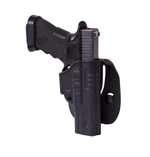 Кобура Fast Draw Holster for Glock 17 with Paddle - Military Grade Polymer - Black