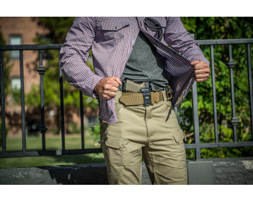 Рубашка Covert Concealed Carry Shirt - Scarlet Flame Checkered