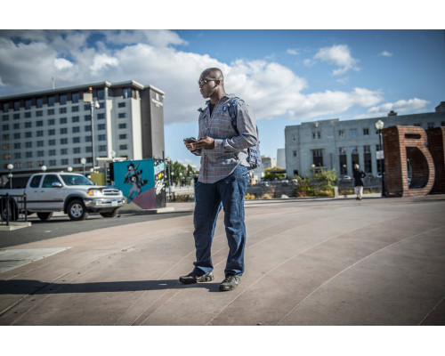 Рубашка Covert Concealed Carry Shirt - Scarlet Flame Checkered