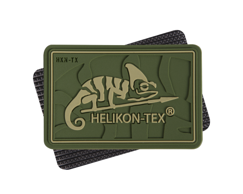 HELIKON-TEX Logo - PVC - Olive Green