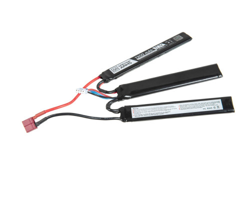 Аккумулятор LiPo 11,1V 1300mAh 15/30C Battery - Butterfly Configuration - T-Connect (Deans)
