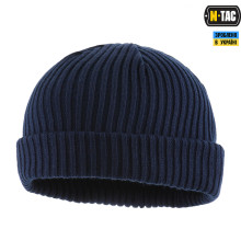 M-TAC ШАПКА ВЯЗАНАЯ 100% АКРИЛ DARK NAVY BLUE