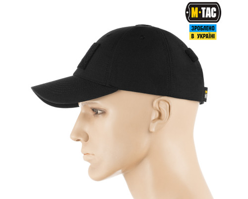 M-TAC БЕЙСБОЛКА ELITE ТАКТИЧЕСКАЯ NYCO EXTREME BLACK