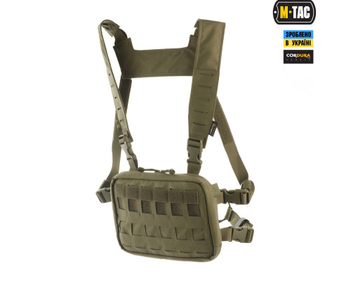 Нагрудная сумка M-TAC CHEST RIG MILITARY ELITE RANGER GREEN