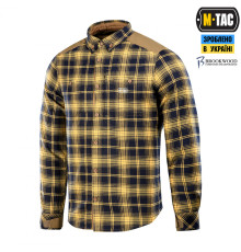 M-TAC РУБАШКА REDNECK SHIRT NAVY BLUE/YELLOW