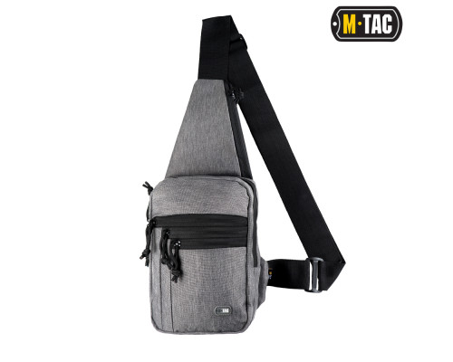 M-TAC СУМКА-КОБУРА НАПЛЕЧНАЯ MELANGE GREY