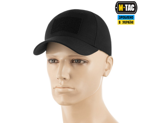 M-TAC БЕЙСБОЛКА ELITE ТАКТИЧЕСКАЯ NYCO EXTREME BLACK