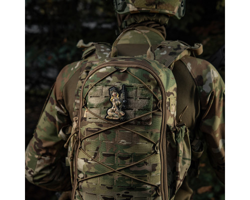 M-TAC НАШИВКА TACTICAL GIRL №5 PVC HOOLIGAN